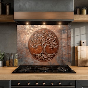Dosseret en verre trempé, Dosseret en verre pour la cuisine, Couvercle supérieur de cuisinière, Dosseret de poêle, Dosseret de cuisine, Dosseret pour cuisinière