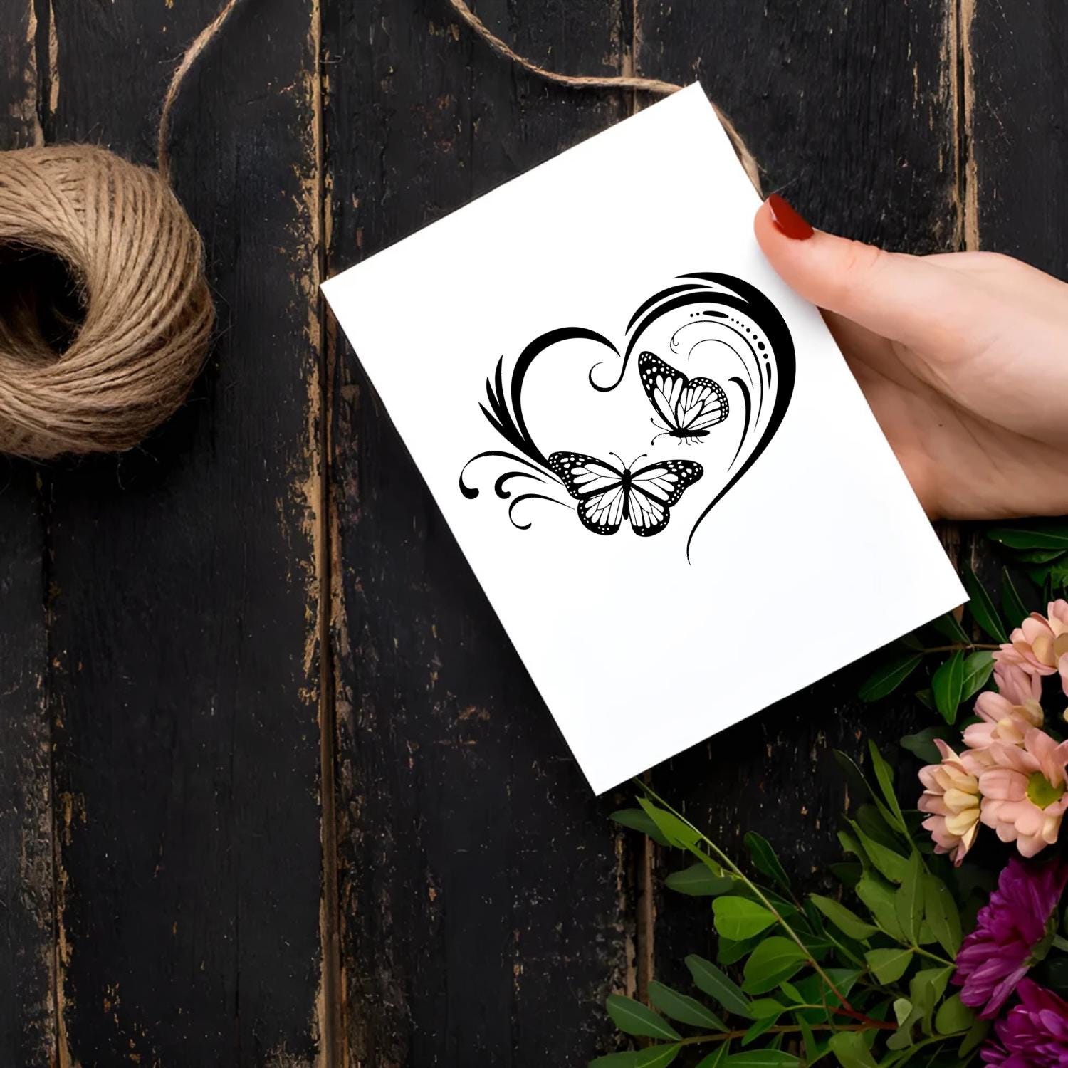 Heart Doodle SVG Bundle, Hand Drawn Clipart (instant Download) - Etsy