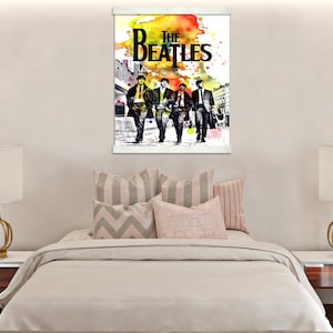 The Beatles Art, Beatles Poster, John Lenon Art, Paulmcc Art, George Harrison, Ringostarr, Music Art, Rock Band Tapestry
