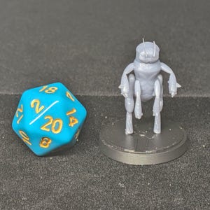 Lokix Pokemon mini dnd dark insectoid companion shadow ninja grasshopper tabletop character