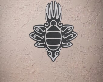 Hallownest Seal Hollow Knight Wall Hanging, Unique Hollow Knight Gamer Gift, 3D Printed Kings Brand Emblem, Minimalist Gaming Room Decor