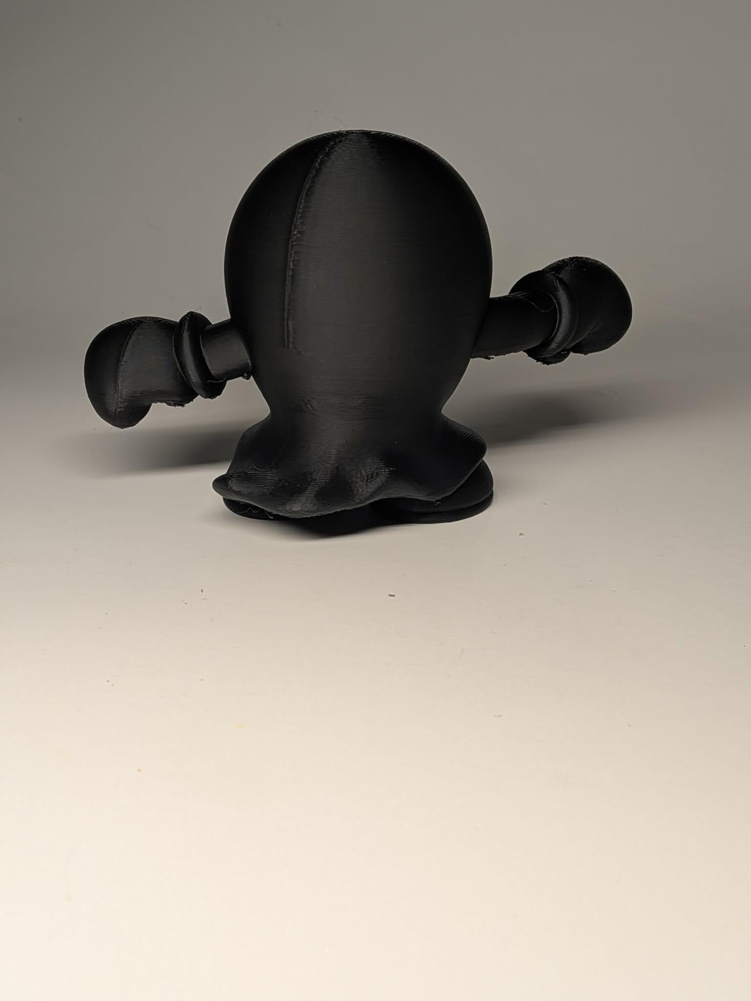 Broozer Boo Mario Statue Fan Art Figurine 3D Printed Collectible Desk ...
