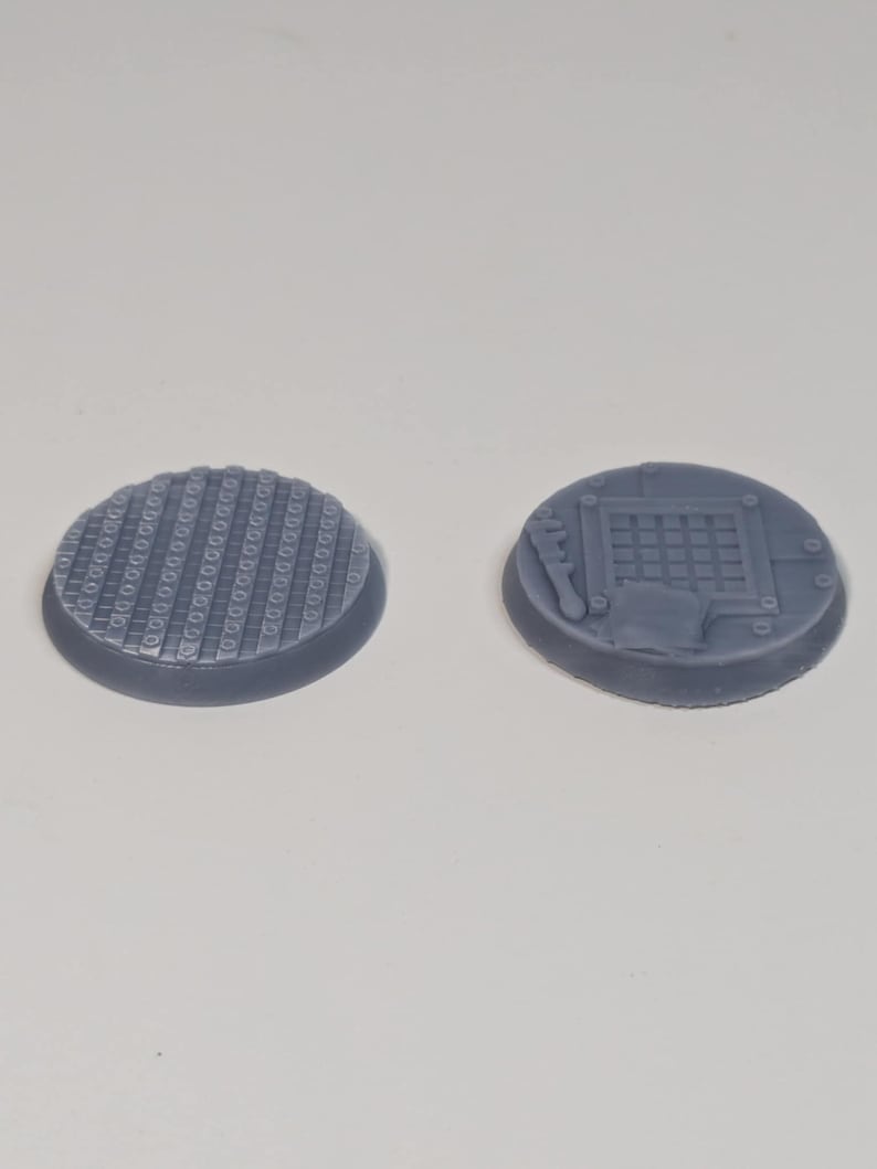 Resin Industrial Wargaming Bases: Ship Deck Hatch & Rivet Floor - Etsy