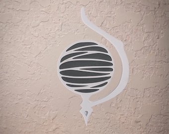 Hollow Knight Silksong Seal Wall Decor, 3D Printed  Emblem, Hollow Knight Wall Art, Gamer Gift for Silksong Fan