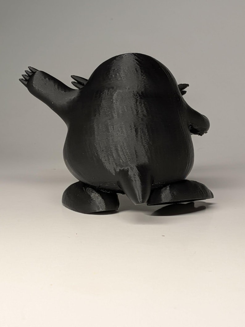 Monty Mole Gopher Mario Statue Fan Art Figurine 3D Printed Collectible ...