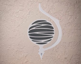 Silksong Seal Hollow Knight Wall Hanging, Unique Hollow Knight Gamer Gift, 3D Printed  Emblem, Minimalist Gaming Room Decor