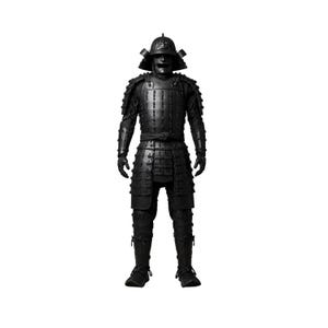 Black Leather Samurai Knight Armor - Pure Cowhide Leather Kusazuri Armor - Leather Medieval Ren Faire Armor - Festival Costume For Halloween