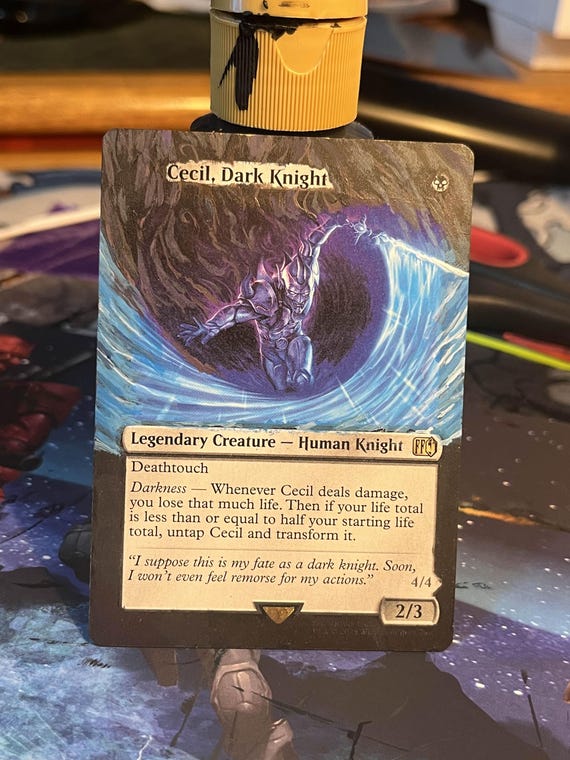 ff lightning mtg card Amazon.com: SliverCreations Magic The Gathering [Invincible Proxy Set:  Conquest's Invasion of Earth!] 8-Card Pack + Bonus Crossover : Toys & Games main image 0