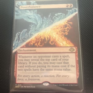 Power balance, mtg alter