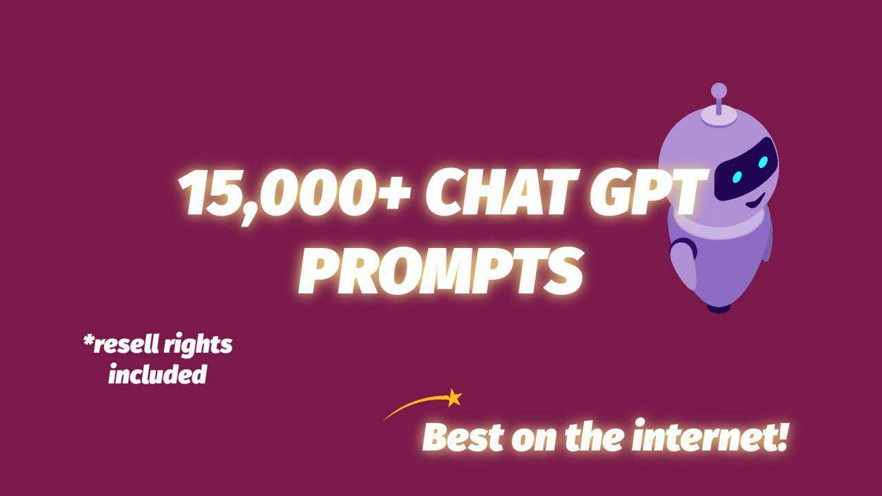 15000+ PROMPT chatgpt