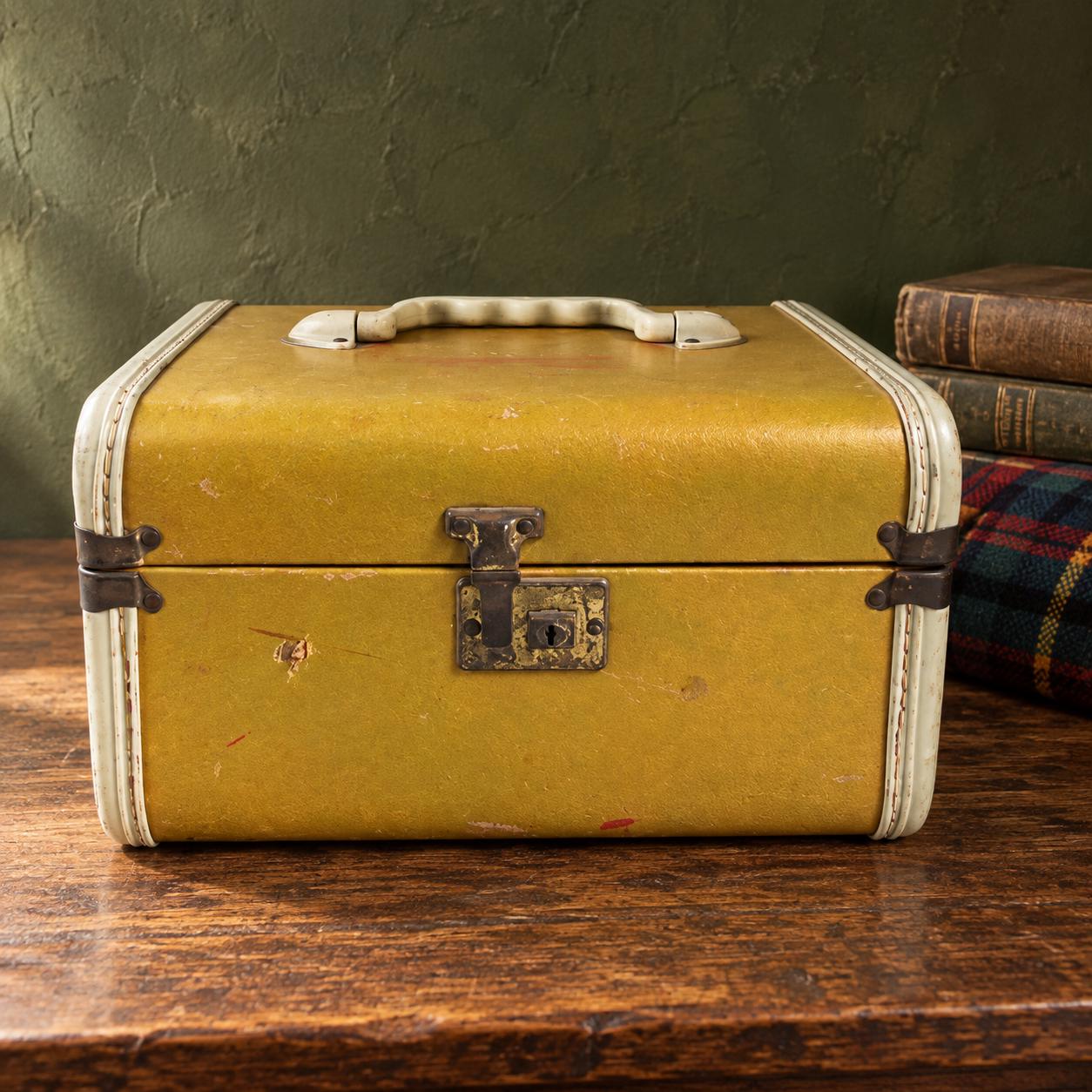 Samsonite Yellow Hard Case Suitcase - Etsy