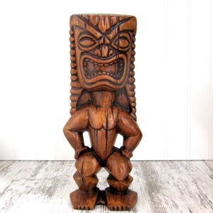 Vintage 1959 Treasure Craft Hawaiian Ceramic Tiki Sculpture - Etsy