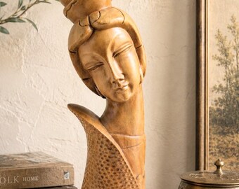 Vintage 1959 Treasure Craft Hawaiian Ceramic Tiki Sculpture - Etsy