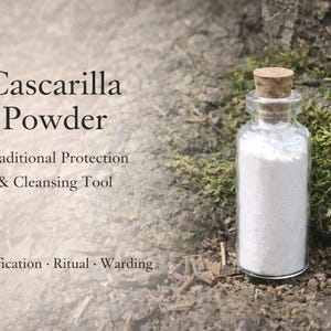 Cascarilla Powder | Protection & Cleansing Ritual Powder | Spiritual Protection | Witchcraft Supplies | Altar Tool | Warding Powder