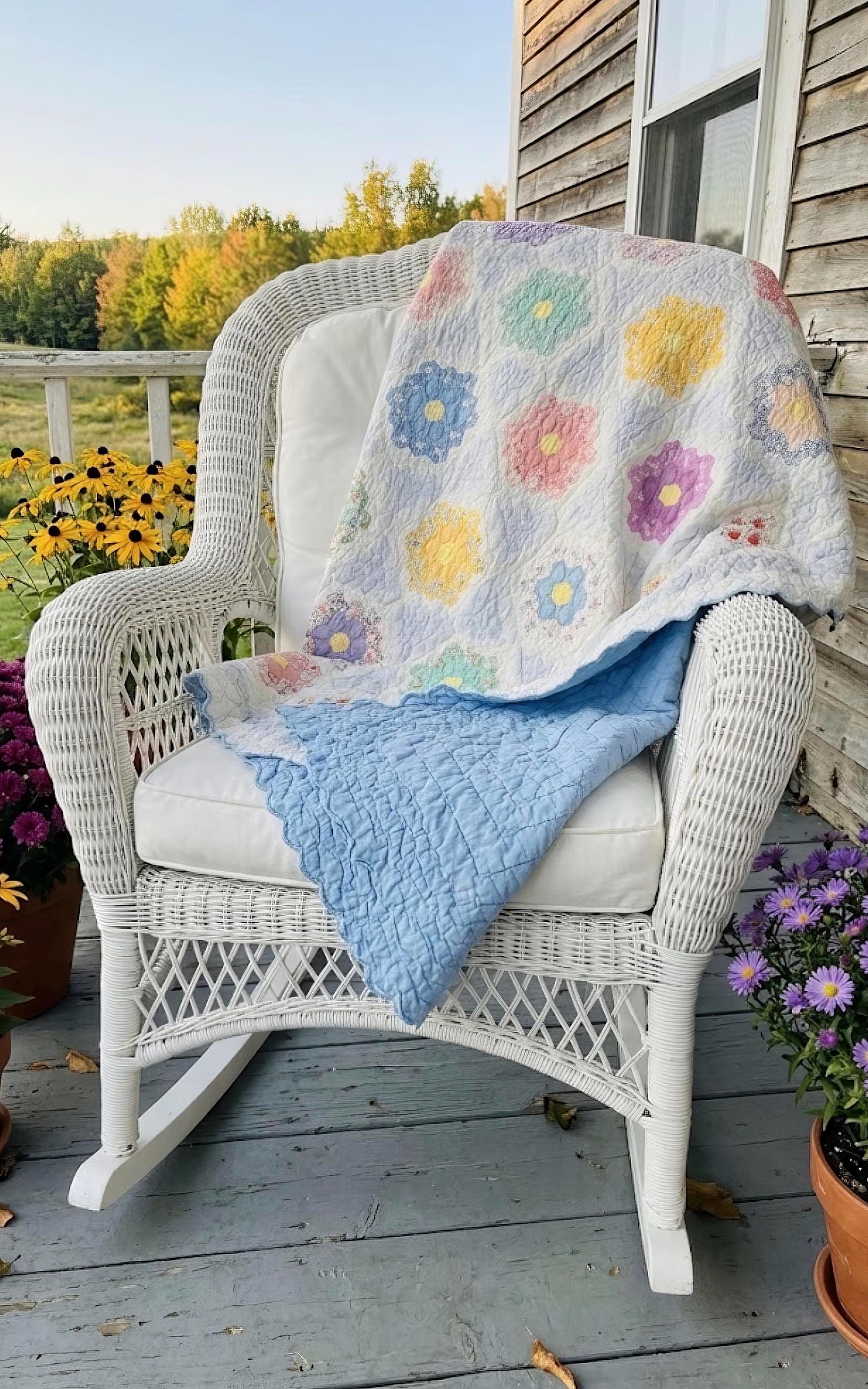 Antique 1930s Quilt - Etsy