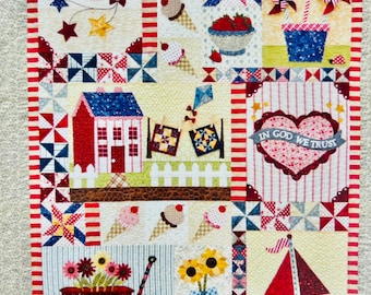 Kit De Patchwork Shabby Chick Pre-cut Quilt - 100% Coton - Neuf - Australie
