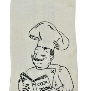 Variety of Vintage Linen Tea Towels; vintage tea towels; circa 1950s; cottagecore; MCM tea towels; dimensions in description