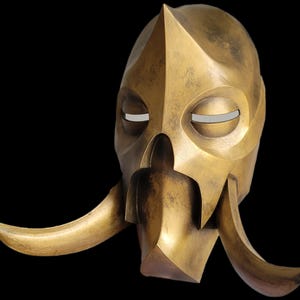 Skyrim Konahrik Dragon Priest Mask: Cosplay Video Game Decor