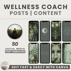 Wellness Coach Post Wellness Content Life Coach Holistic Coach Post Wellness Marketing Instagram Wellness Post Social Media Post Wellbeing