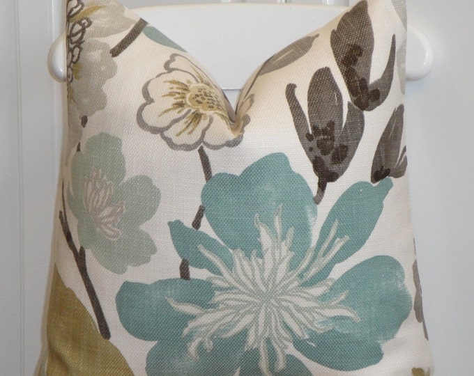 Decorative Pillow Cover 22 X 22 Throw Pillow Accent Etsy