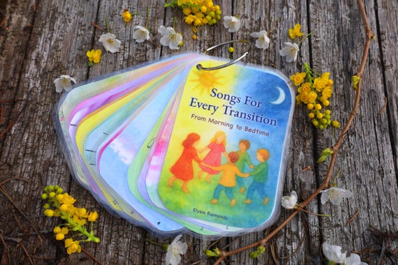 Waldorf Transition Song Cards: Daily Rhythm, Early Childhood (PDF)