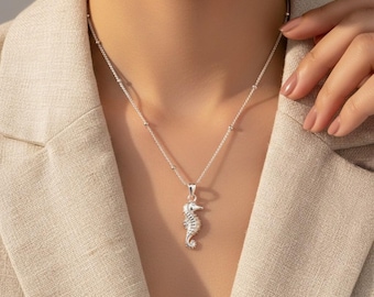 Seahorse Necklace | 925 Silver Necklace