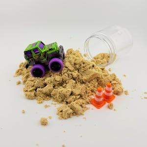 Bolsa de recuerdos para fiesta de Monster Truck: Mini Monster Jam, arena cinética, pegatinas imagen 3