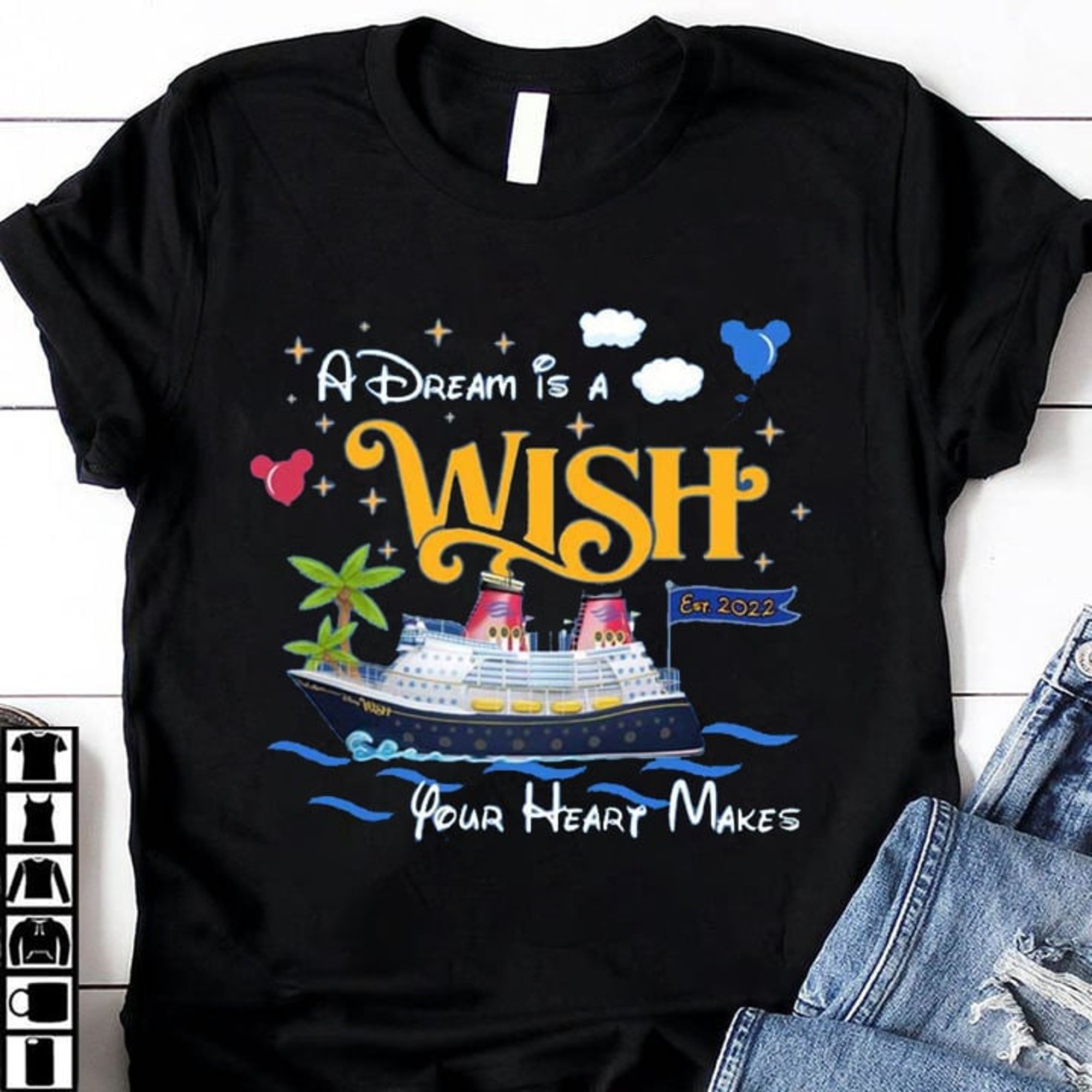 A Dream is a Wish your heart makes Disney Wunsch T-Shirt A Dream is a Wish your heart makes Disney Wunsch T-Shirt
