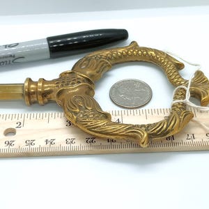 Larger Brass Casket Key / Coffin Key