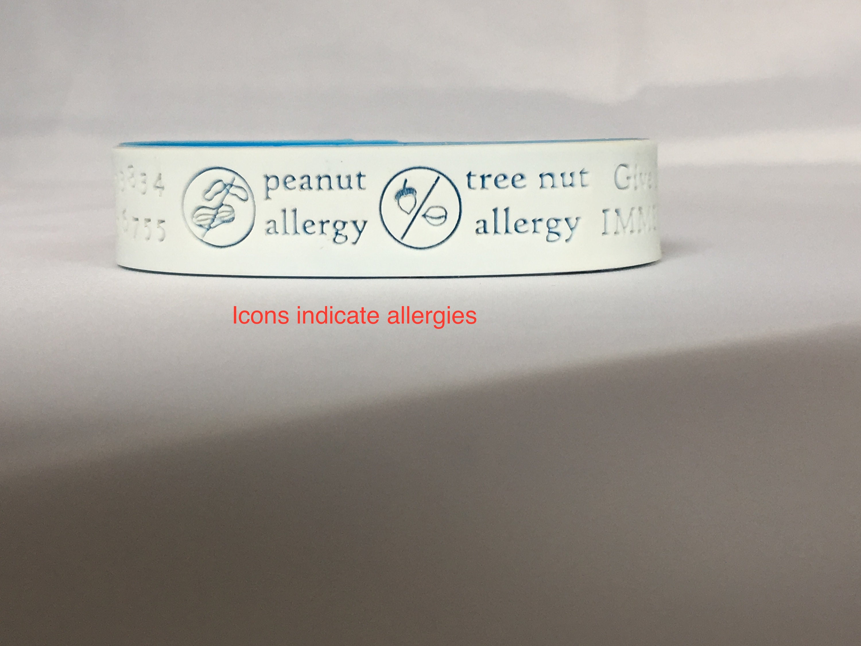 Allergy ID Bracelet with Emergency Contact Information, Allergy Alerts, Multiple Allergy
