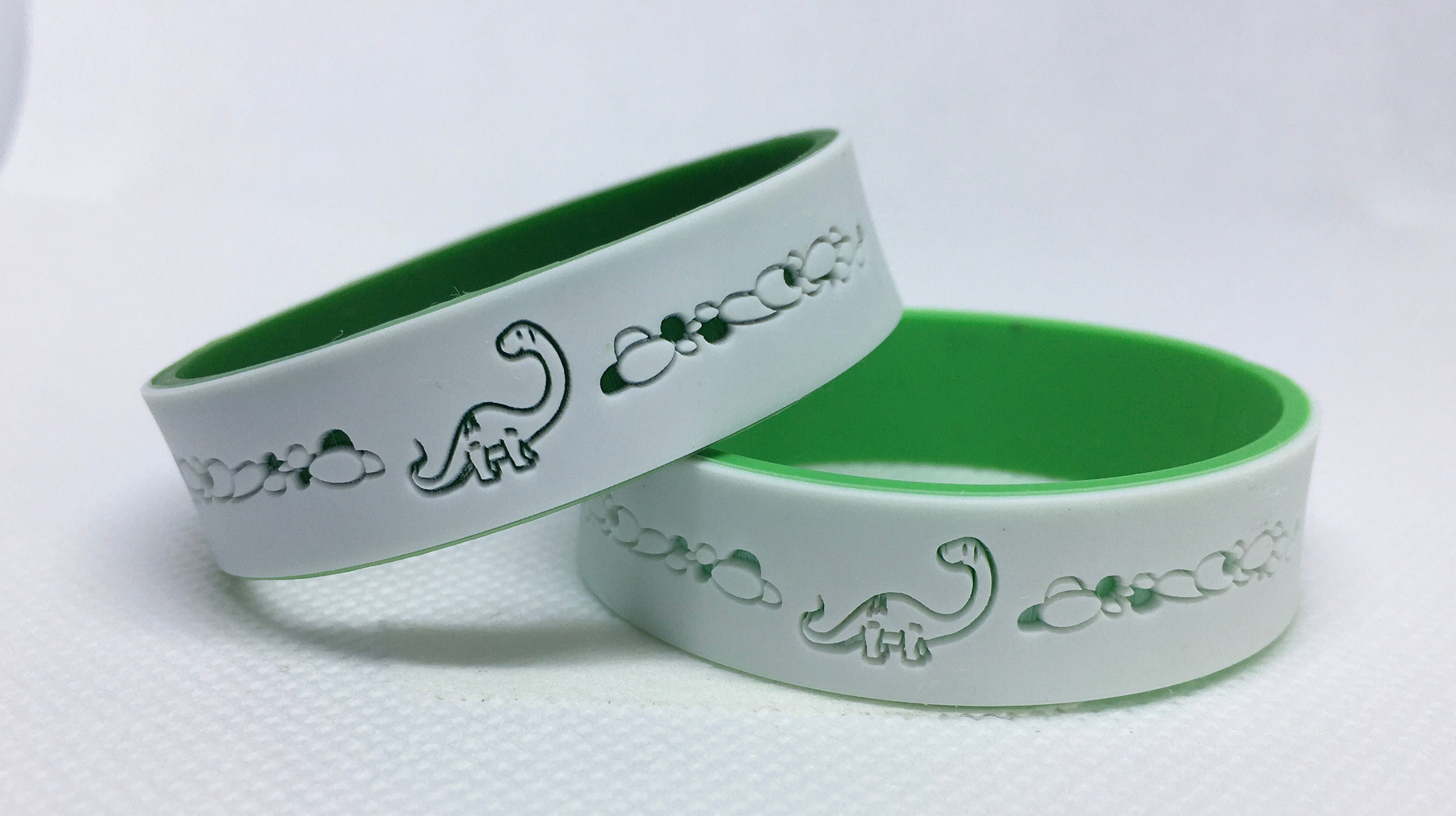 Dinosaur Emergency Bracelet: Custom Phone Number
