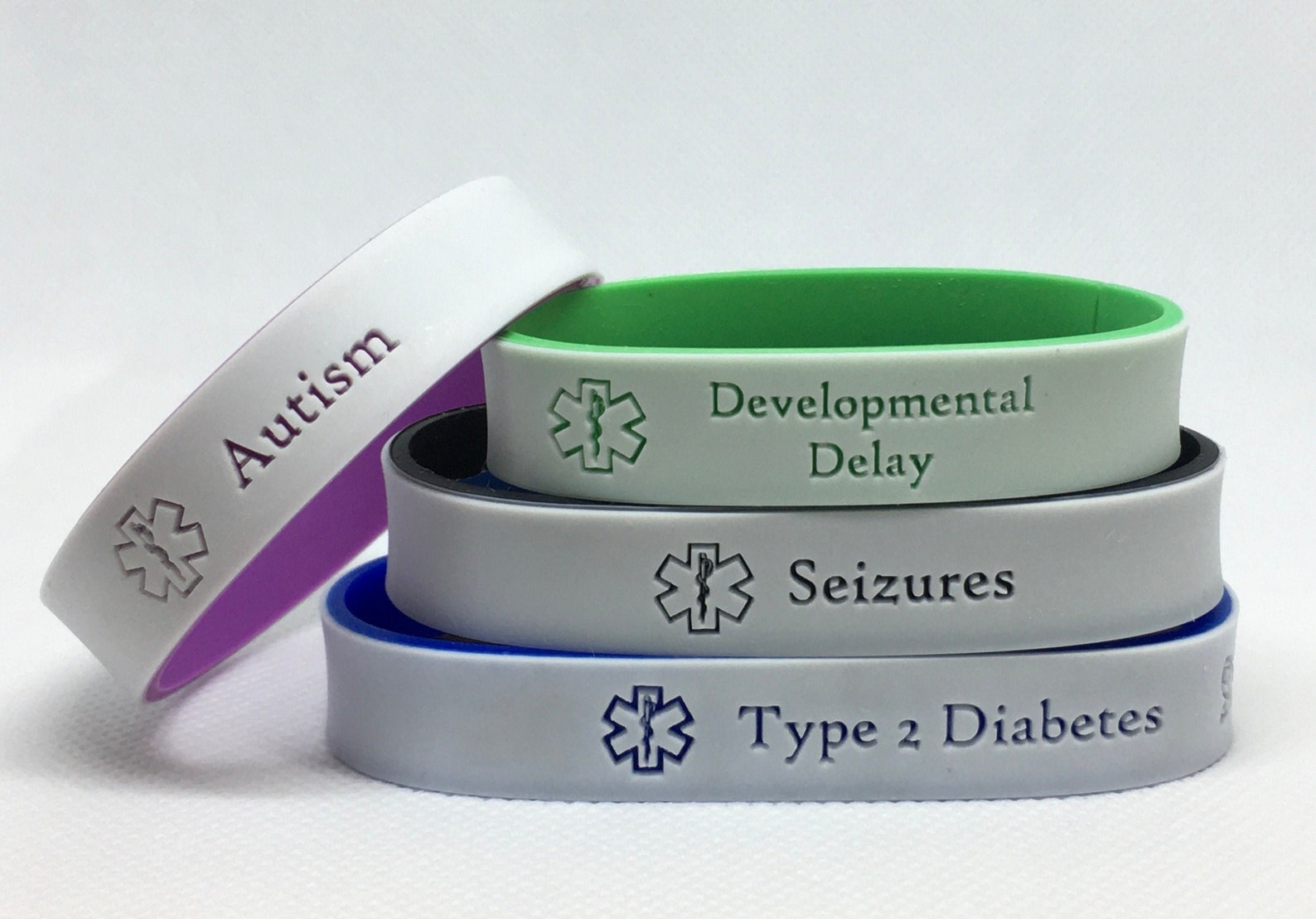 Medical Emergency Contact Bracelet Custom Medical Alert Etsy