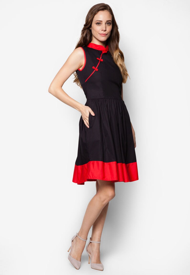 modernized qipao