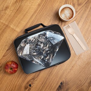 Lunch Bag, Stylish Insulated Tote for Work, School, Picnics, Earth Day, and Mother&#39;s Day, Cute Lunch Pouch