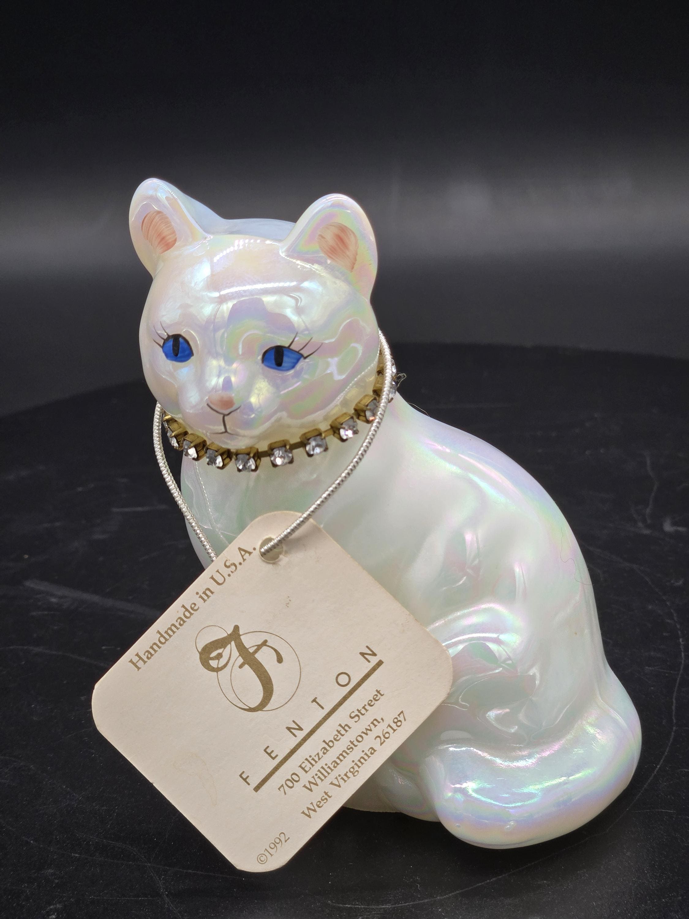 Fenton Cat - Etsy