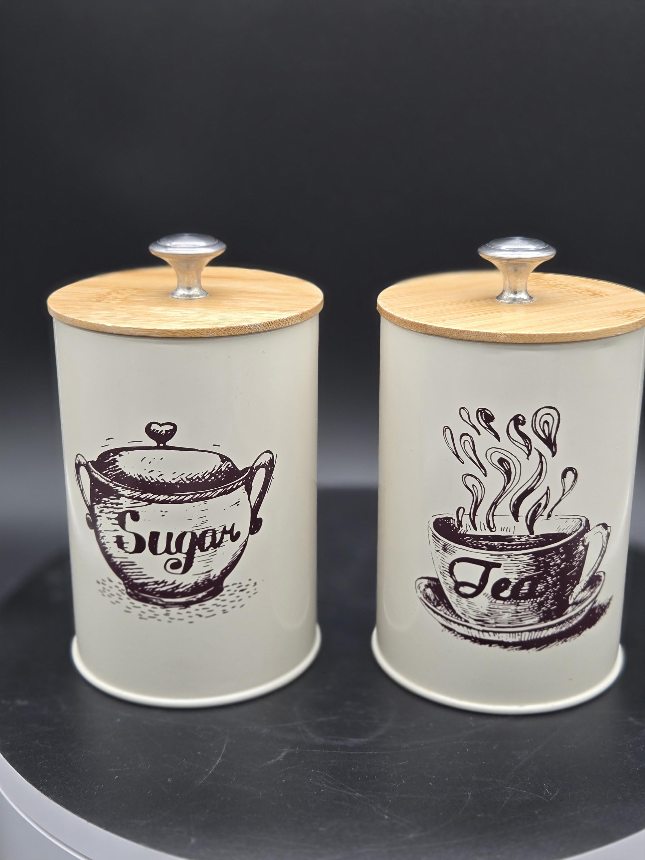 Antique Tea Canister - Etsy