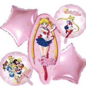 Anime Moon Balloon Set