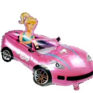Girl Doll Birthday Balloons