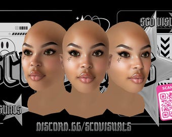 Aaliyah / Cara Fve M modificada prefabricada [[ FEMENINA ]]