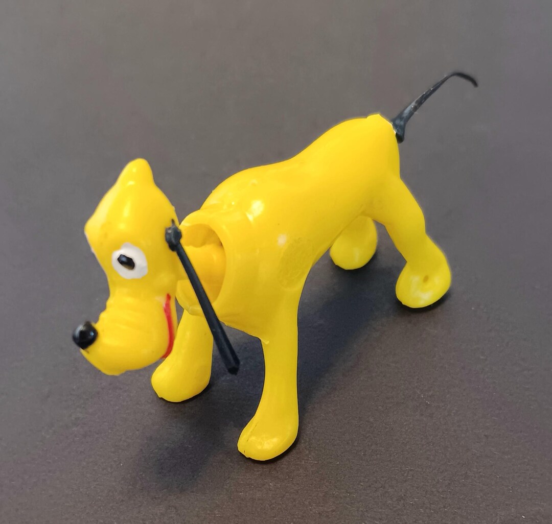 Vintage 1960s Marx Mini Pluto Disney Dog Nodder Figure Mint Hong Kong ...