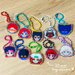 Xmen phone charms