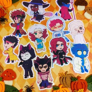 X-men Halloween sticker set
