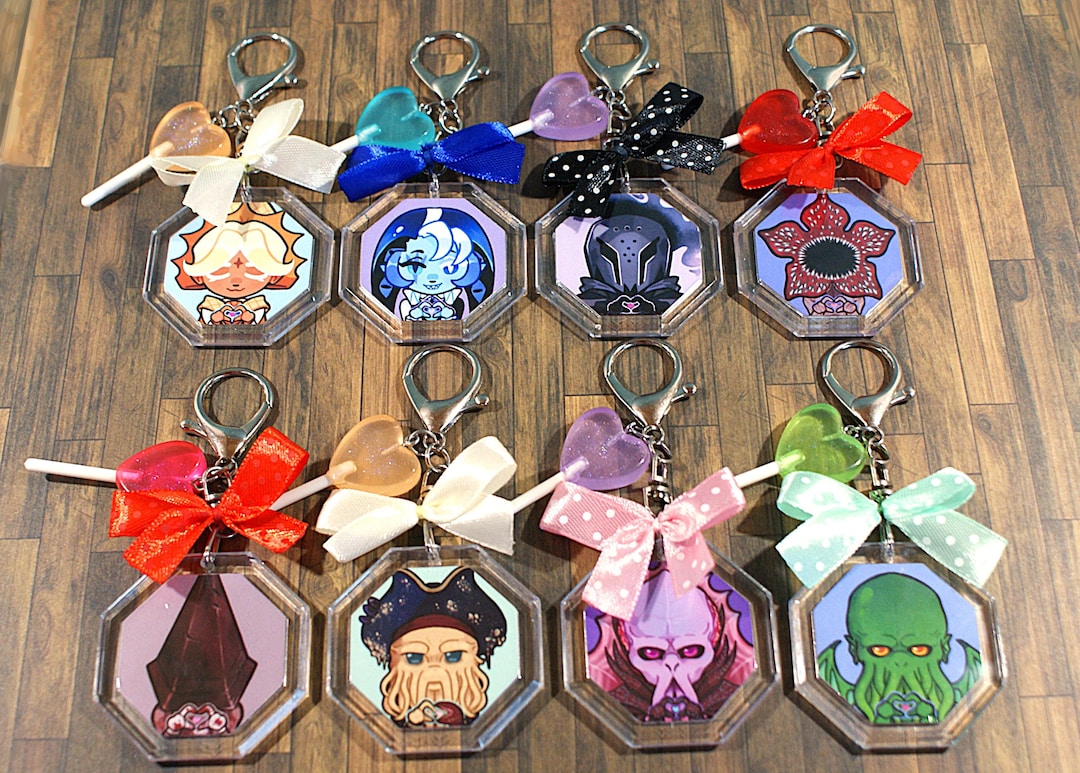 Keychains Mix Valentine Keychain Mix Pt2 - Etsy