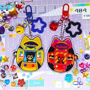 Wade & Logan toy matching keychains