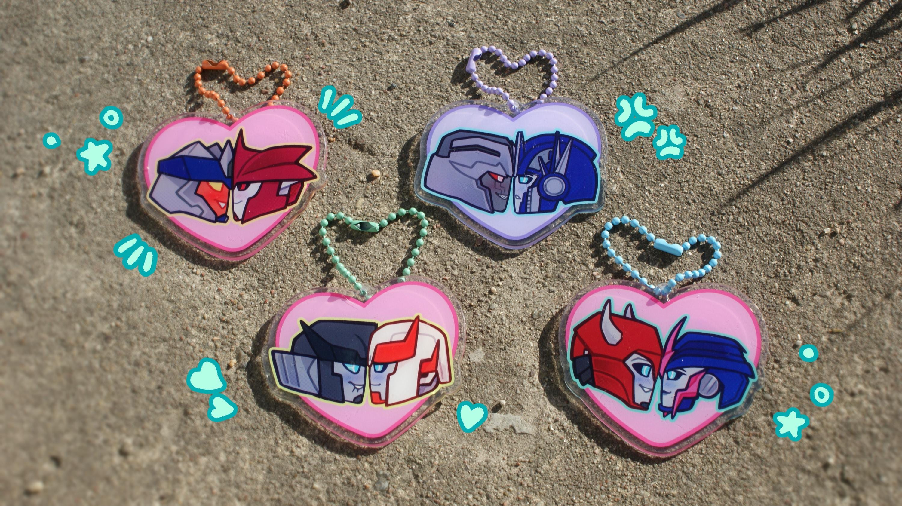 Tfp Keychains TFP Ship Couples Keychains - Etsy