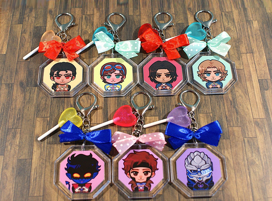 Keychains Mix Valentine Keychain Mix Pt1 - Etsy