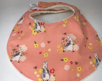 Dribble bib , rabbit,baby gift, baby shower gift, new baby, drool bib, baby accessory, bib, baby, new baby, drool