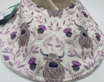 Baby Bib,Dribble bib  cow, farmyard , farm, baby gift, new baby, drool bib, dribble bib, baby shower
