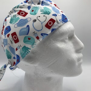 Scrub Cap, surgical cap, theatre, nurse hat, doctor, Vet, hospital hat, medical, surgery
