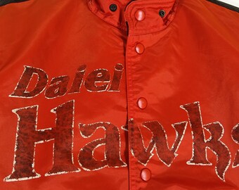 Vintage Daiei Hawks Fukuoka Softbank Hawks Japanese Baseball Team